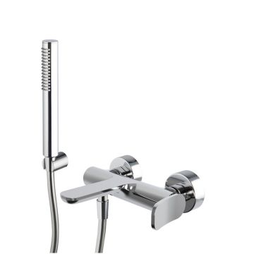 Bateria wannowa z zestawem natryskowym Fima Carlo Frattini FLO