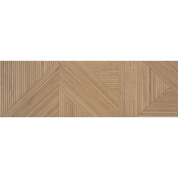 Płytki ścienne Colorker Tangram Walnut Mat Rett 100x31,6