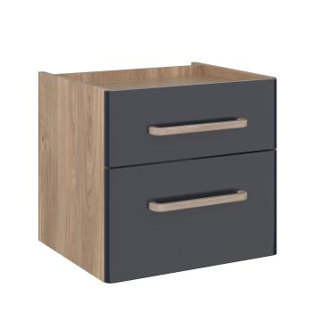 Szafka podumywalkowa KROFAM Comfy 550x470x475 antracyt połysk