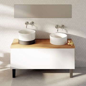 Umywalka nablatowa Marmorin Duo II
