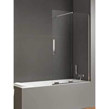 Parawan nawannowy dwuelementowy przesuwny New Trendy Smart
