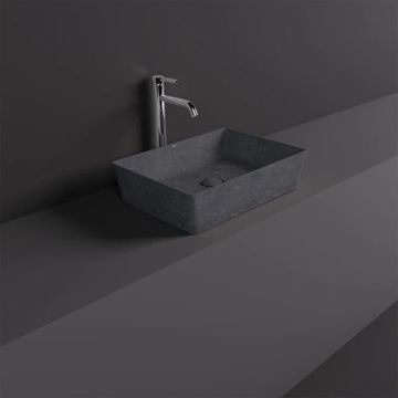 Umywalka nablatowa Rak Ceramics Skin Carbon Concrete