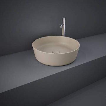 Umywalka nablatowa Rak Ceramics Feeling Okrągła capuccino