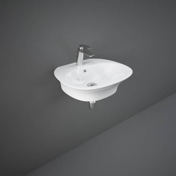Umywalka podwieszana/nablatowa Rak Ceramics Sensation z otworem na baterię