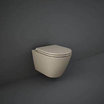 Miska WC wisząca Rak Ceramics rimless cappuccino mat