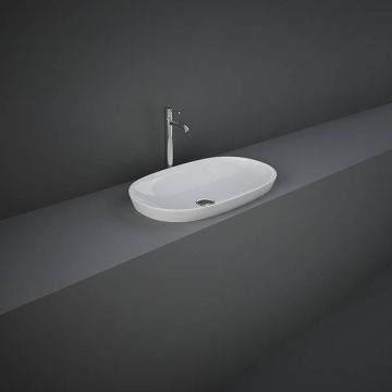 Umywalka wpuszczana Rak Ceramics Variant owalna biała 60x36