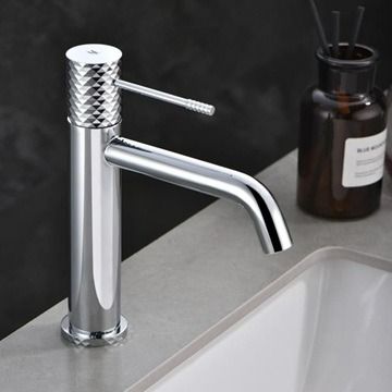 Bateria umywalkowa stojąca Multi Line Turia chrom