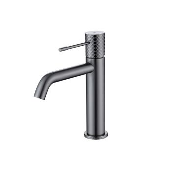 Bateria umywalkowa stojąca Multi Line Turia, gun metal PVD