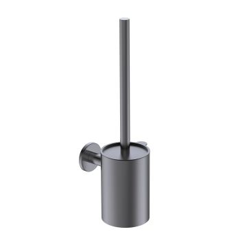 Szczotka WC wisząca z uchwytem Multi Line Practic, Gun Metal