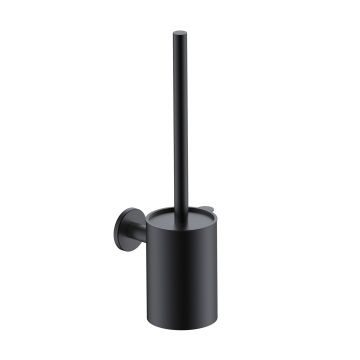 Szczotka WC wisząca z uchwytem Multi Line Practic, Czarny Mat