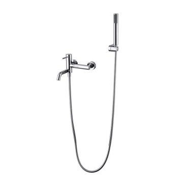 Bateria wannowa ścienna Multi Line Esox, chrom