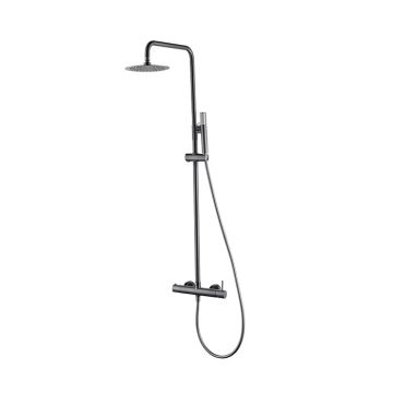 Kolumna prysznicowa termostatyczna Multi Line Esox, gun metal PVD