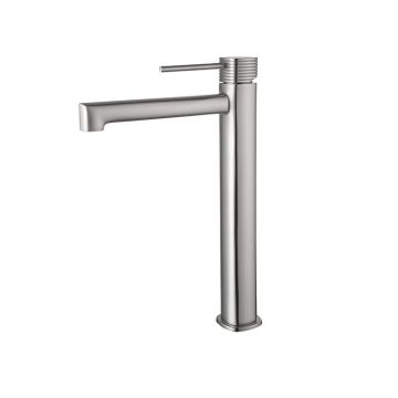 Bateria umywalkowa stojąca wysoka Multi Line Toska, nikiel szczotkowany