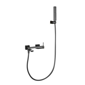 Bateria wannowa ścienna Multi Line Toska, gun metal PVD