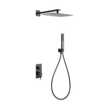 Zestaw prysznicowy podtynkowy Multi Line Toska, gun metal PVD
