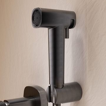 Bateria bidetowa podtynkowa Multi Line Toska, gun metal PVD