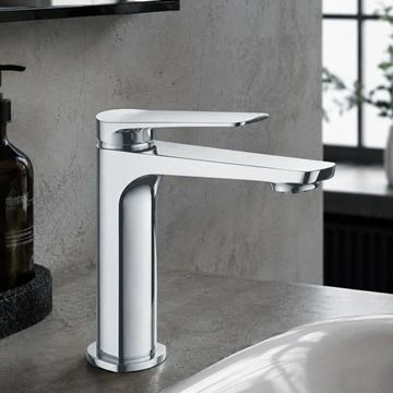 Bateria umywalkowa stojąca Multi Line Forest chrom