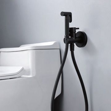 Bateria bidetowa podtynkowa Multi Line Esox czarny mat