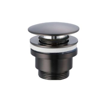 Korek umywalkowy Multi Line, gun metal PVD