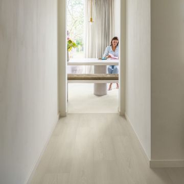 Panele podłogowe Quick Step Dąb biały premium
