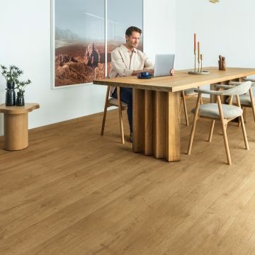 Panele podłogowe Quick Step Dąb klasyczny naturalny IMU1848 12 mm V-fuga