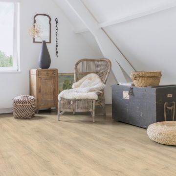 Panele podłogowe Quick Step Dąb leśny beżowy MJ3545 9,5 mm V-fuga