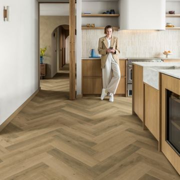 Panele podłogowe Quick Step Dąb zwęglony IMD8245 8 mm Jodełka