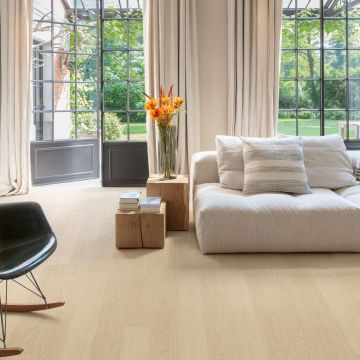 Panele winylowe Quick Step Dąb mleczny AVSPU40277 5 mm V-fuga