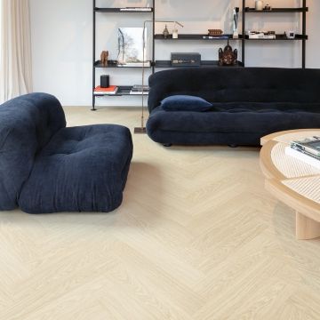 Panele winylowe Quick Step Dąb polarny AVHBU40361 6 mm Jodełka