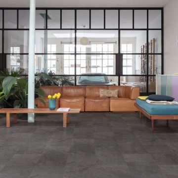 Panele winylowe Quick Step Łupek czarny AVSTT40035 4 mm V-fuga