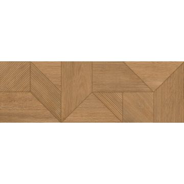 PŁYTKA ŚCIENNA 40X120 KERABEN NATURWOOD ART BRANDY  RETT 40X120 1,44M2 / 3SZT