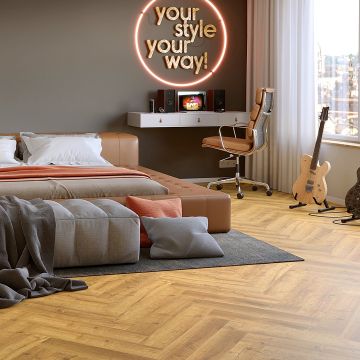 Panele Winylowe Jodełka VIN IN Dąb Jangle HB 5,5mm