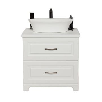 SZAFKA POD UMYWALKĘ 70CM BIAŁY MAT GANTE FINEA FNA-B-U70/50/2