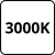 Barwa ciepła 3000 K