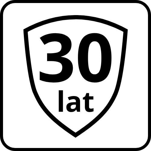 30 lat gwarancji