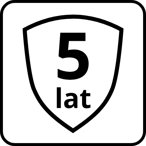 Gwarancja 5 lat